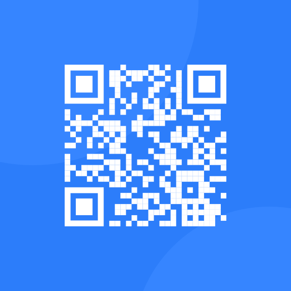 A QR Code that leads to Frontend Mentor.